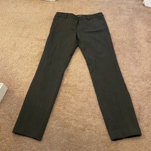 Womens Express Dark Gray Dress Pants